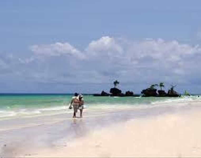 Bans Beach Resort Balabag  Bagian luar foto